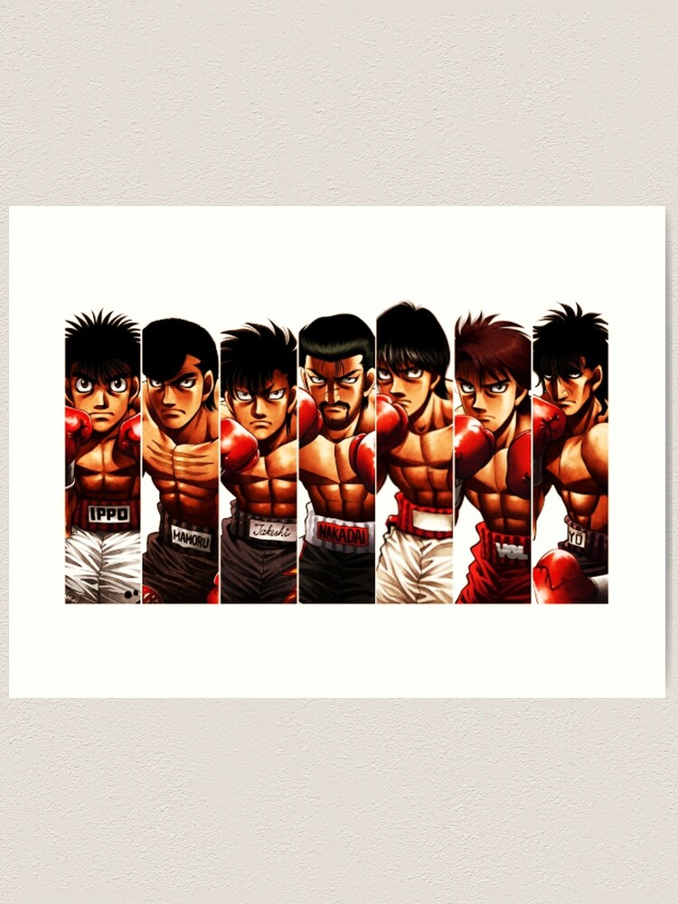 Hajime No Ippo Art Board Print for Sale by aminemj