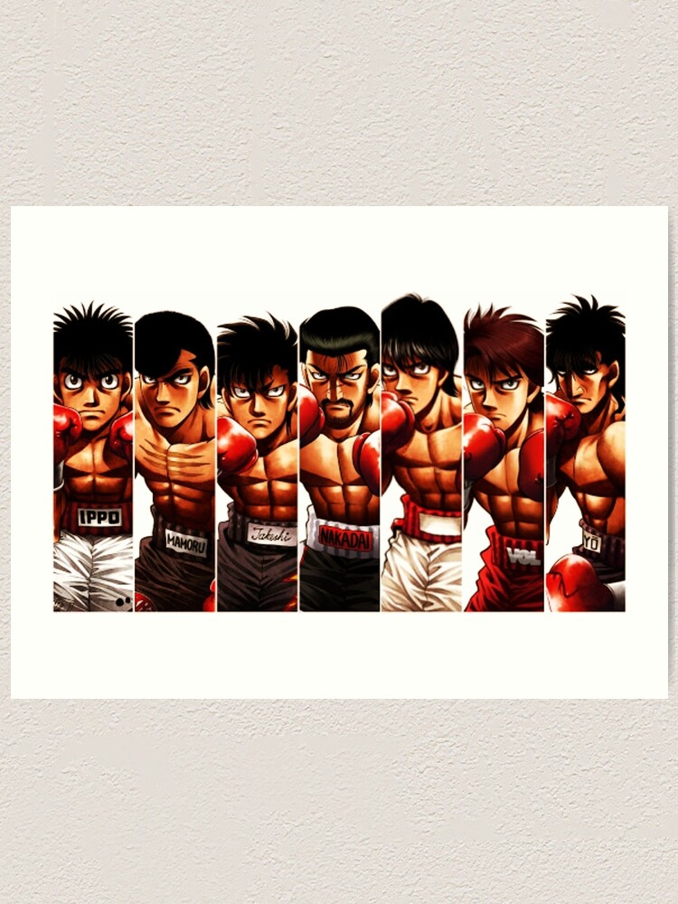 Hajime No Ippo Art Print by Juanscorner