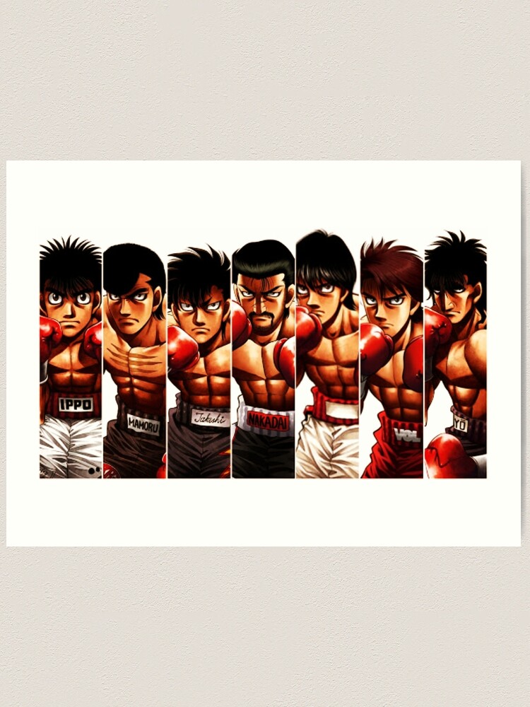 Hajime no Ippo Anime Fabric Wall Scroll Poster (40 x 32) Inches.  [WP]-Hajime no Ippo-1 (L)