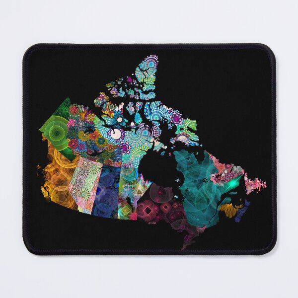 Item preview, Spirograph Canada on Black designed and sold by RachelEDesigns.