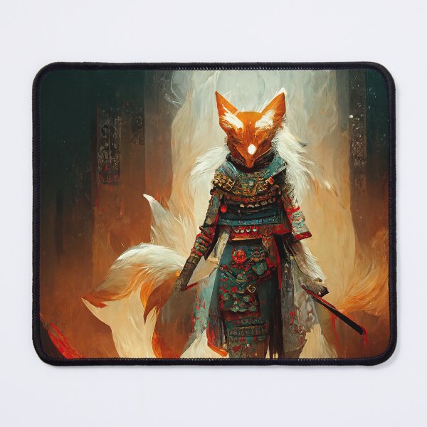 Item preview, Kitsune humanoid warrior designed and sold by IA-Power.