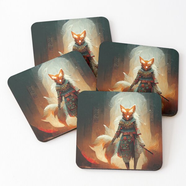 Item preview, Kitsune humanoid warrior designed and sold by IA-Power.