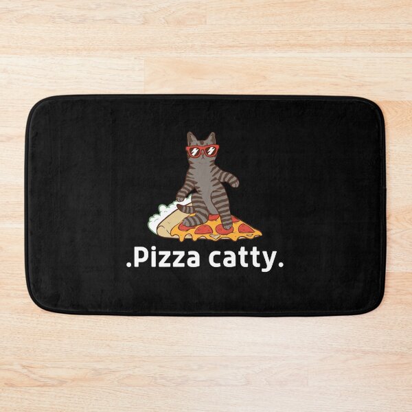 Item preview, Pizza cat gift for pizza lover and cats lover designed and sold by DesignisMine.