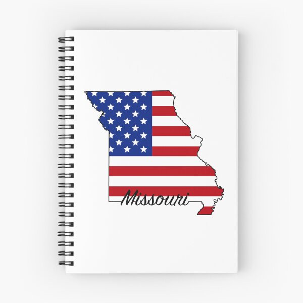 Item preview, Missouri -- US State (flag-map) designed and sold by ArchitectGrubb.