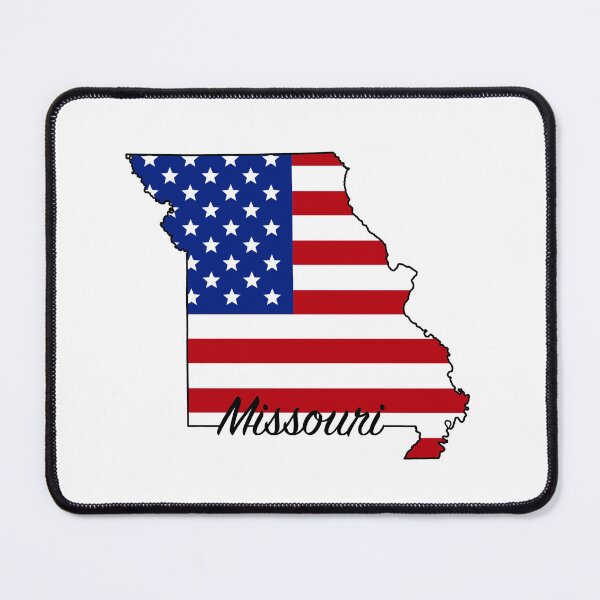 Item preview, Missouri -- US State (flag-map) designed and sold by ArchitectGrubb.