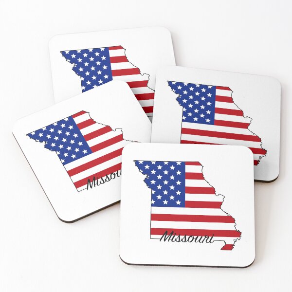 Item preview, Missouri -- US State (flag-map) designed and sold by ArchitectGrubb.
