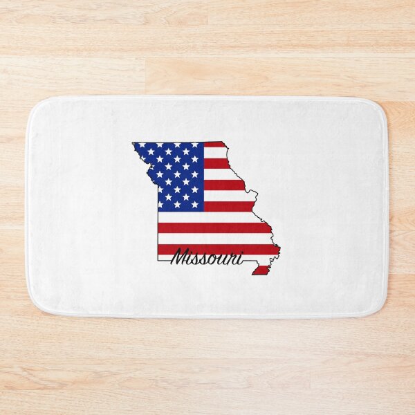 Item preview, Missouri -- US State (flag-map) designed and sold by ArchitectGrubb.