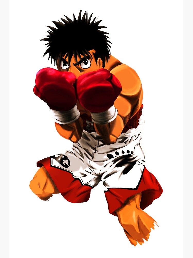 Hajime No Ippo Art Print by Juanscorner