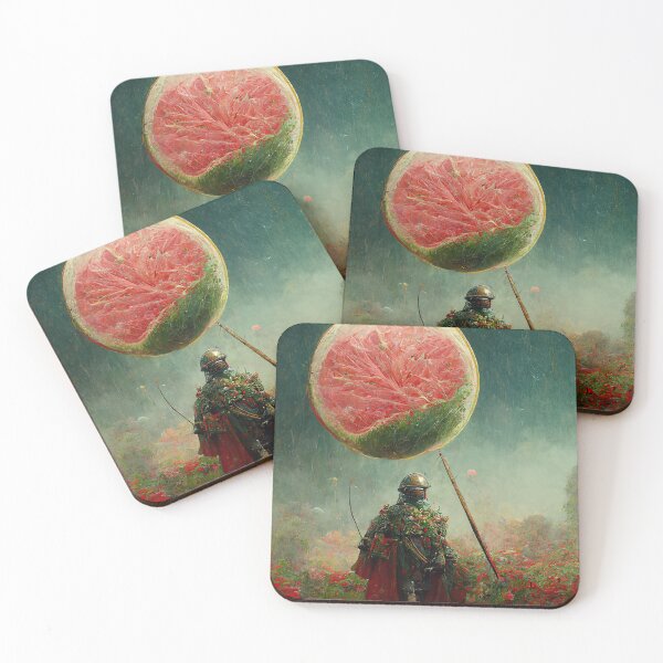 Item preview, Knight in armor made of watermelon designed and sold by IA-Power.