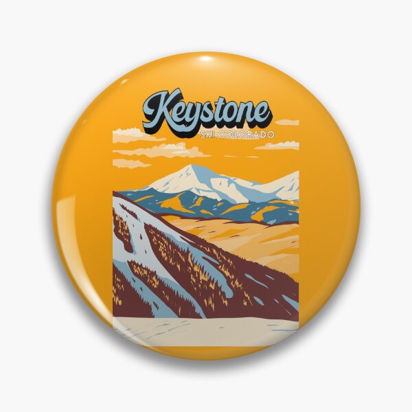 Item preview, Keystone Colorado Winter Resort Vintage designed and sold by KrisSidDesigns.