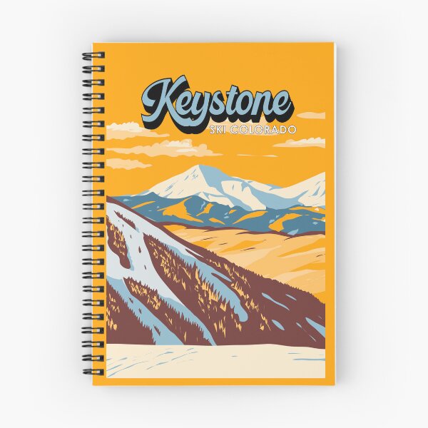 Item preview, Keystone Colorado Winter Resort Vintage designed and sold by KrisSidDesigns.