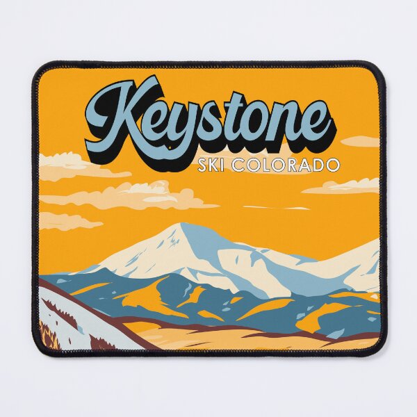 Item preview, Keystone Colorado Winter Resort Vintage designed and sold by KrisSidDesigns.