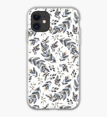 Grey branches iPhone Case