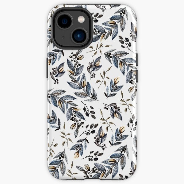 Grey branches iPhone Tough Case