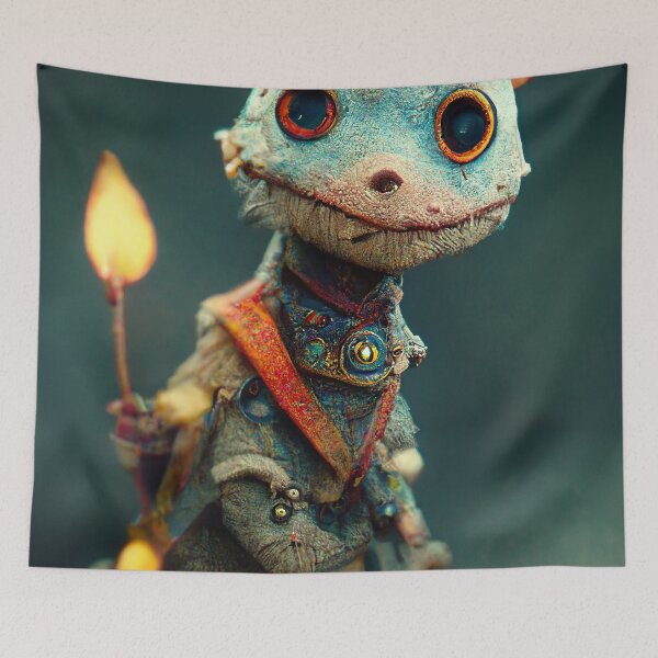 Item preview, humanoid salamander designed and sold by IA-Power.