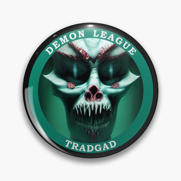 Item preview, Halloween Demon League Tradgad designed and sold by HalloweenThings.