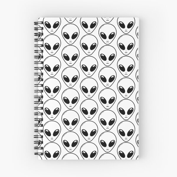 Item preview, Alien head - White skin designed and sold by AreaStickers.