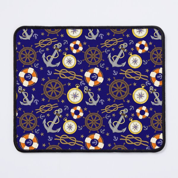 Item preview, Nautical pattern designed and sold by Cthulhu loves crafts.