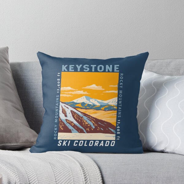 Item preview, Keystone Colorado Winter Resort Distressed designed and sold by KrisSidDesigns.