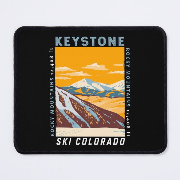 Item preview, Keystone Colorado Winter Resort Distressed designed and sold by KrisSidDesigns.