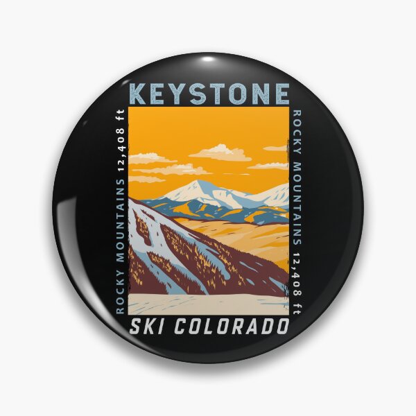 Item preview, Keystone Colorado Winter Resort Distressed designed and sold by KrisSidDesigns.