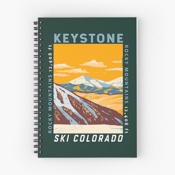 Item preview, Keystone Colorado Winter Resort Distressed designed and sold by KrisSidDesigns.