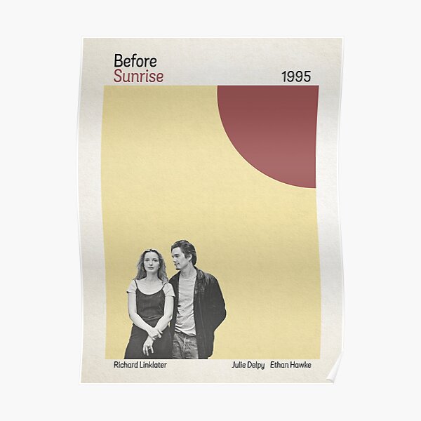 Before Sunrise minimalist poster Poster