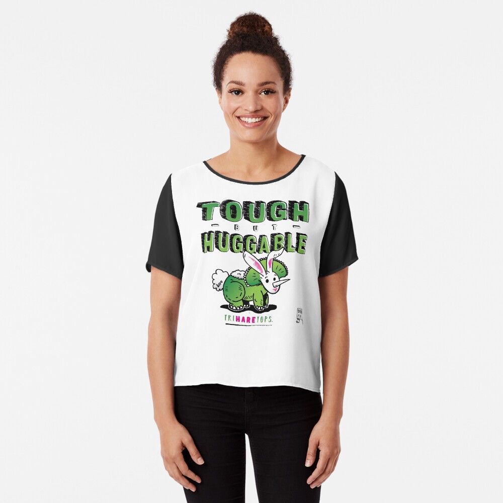 Tough but Huggable Chiffon Top