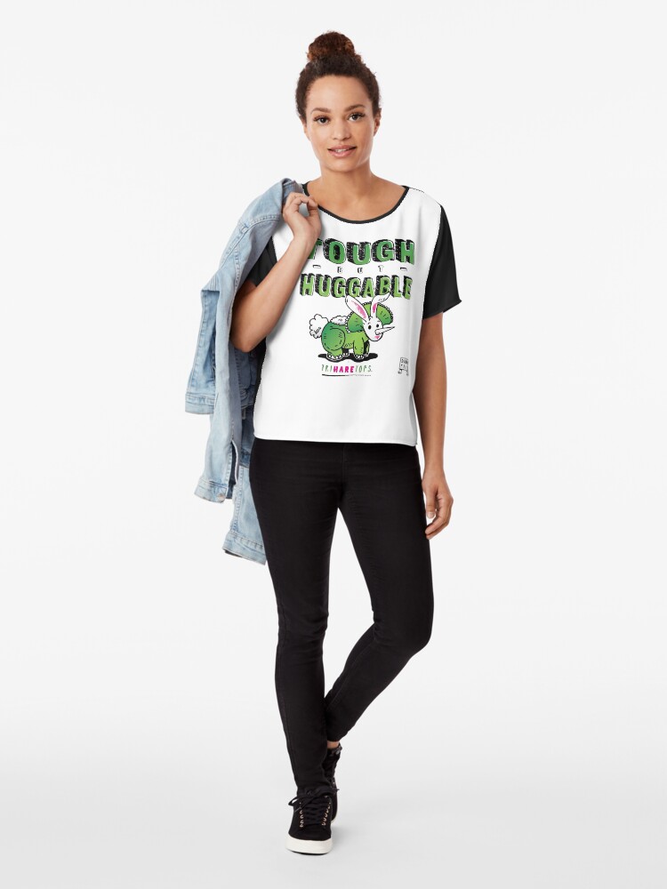 Alternate view of Tough but Huggable Chiffon Top