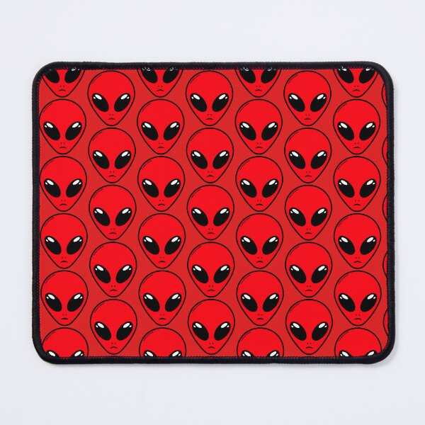Item preview, Alien head - Red skin designed and sold by AreaStickers.
