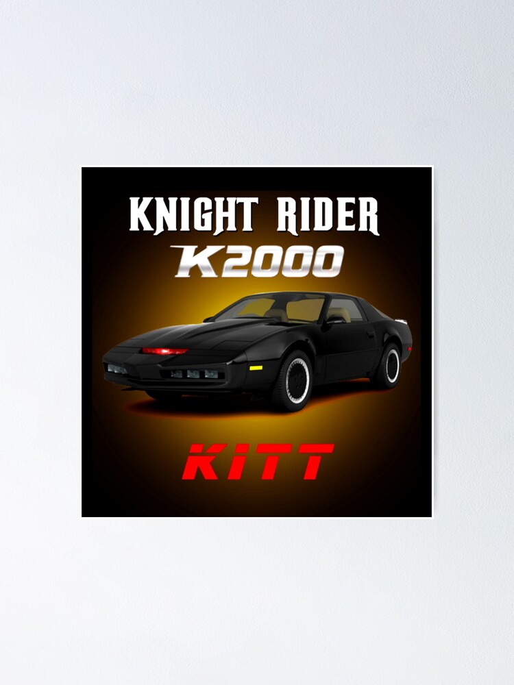 K2000 knight rider Poster by Esadamara