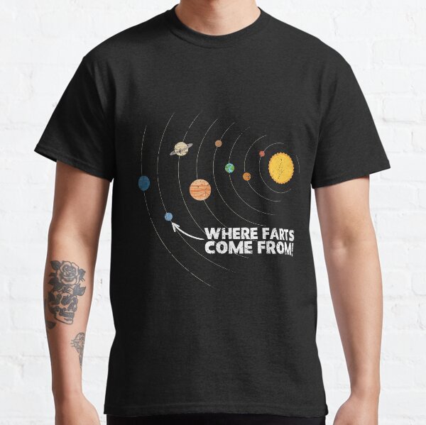 Item preview, Where Farts Come From - Uranus - Funny Planets designed and sold by Invidia Gear.