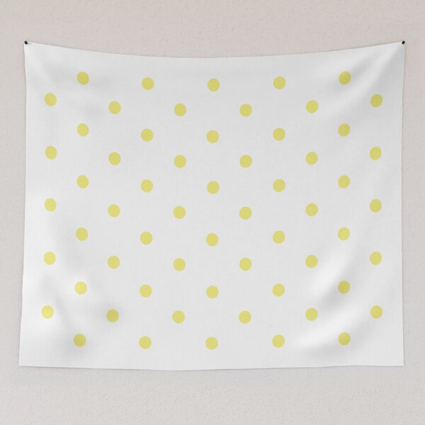 Item preview, Small YELLOW and WHITE POLKA DOTS designed and sold by RachelMacht.