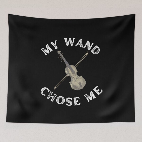 Item preview, My Wand Chose Me For Violin Player And Classic Musician As A Fiddle Player designed and sold by Funwithmusic.
