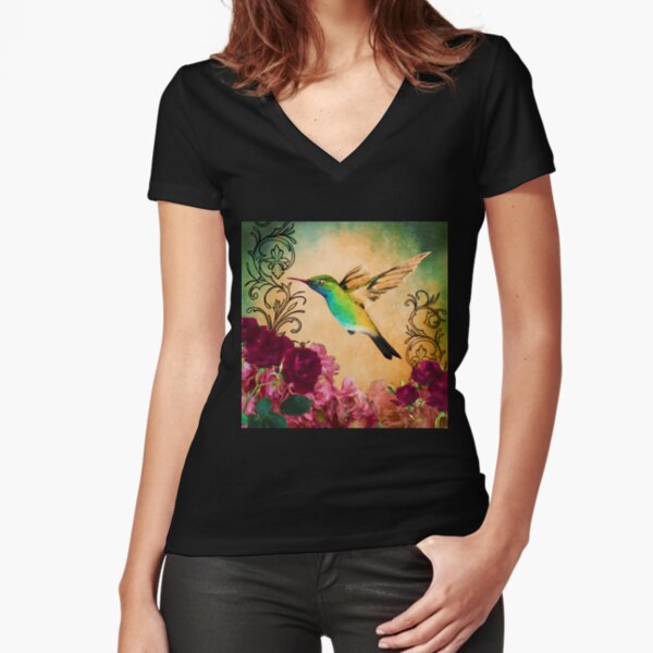 Fitted V-Neck T-Shirt