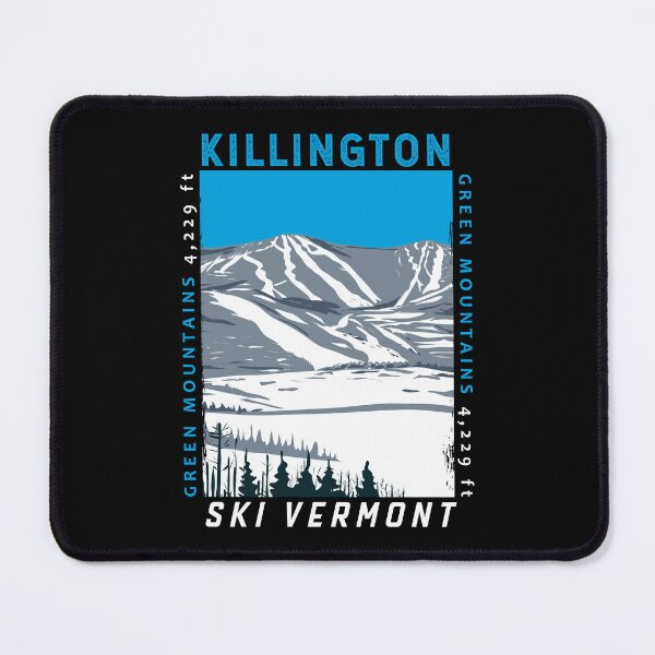 Item preview, Killington Ski Area Winter Vermont Distressed designed and sold by KrisSidDesigns.