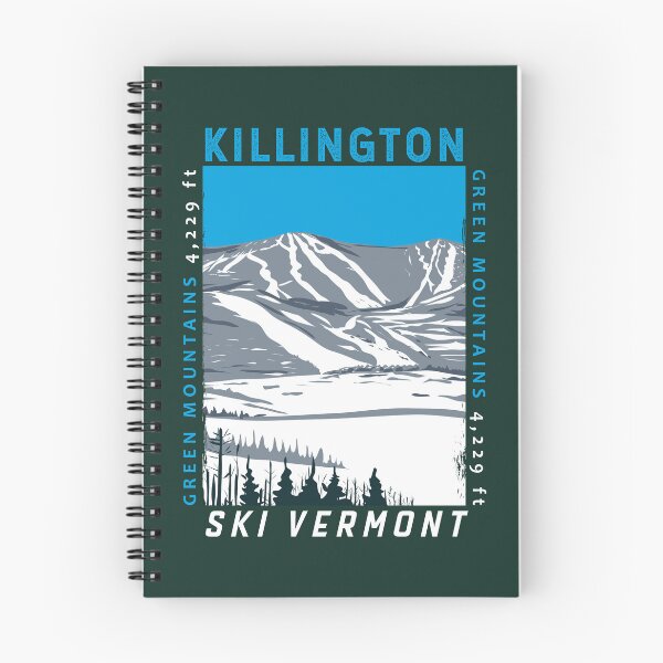 Item preview, Killington Ski Area Winter Vermont Distressed designed and sold by KrisSidDesigns.