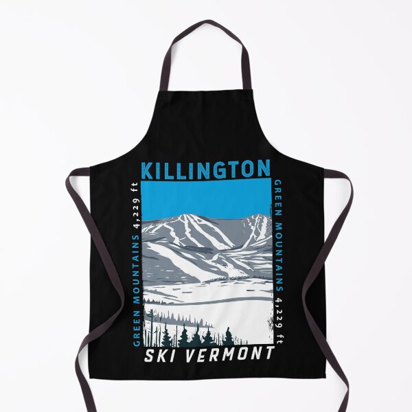 Item preview, Killington Ski Area Winter Vermont Distressed designed and sold by KrisSidDesigns.