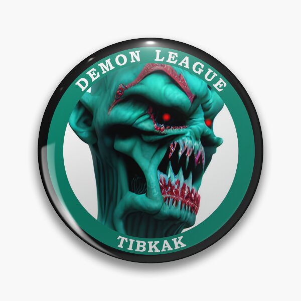 Item preview, Halloween Demon League Tibkak designed and sold by HalloweenThings.