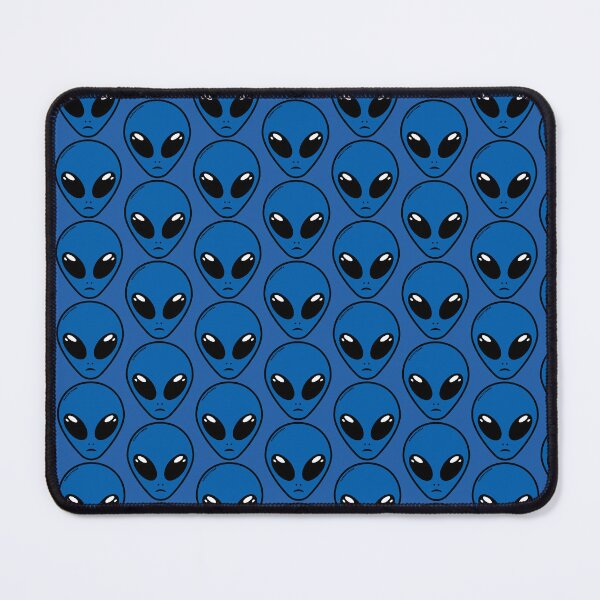 Item preview, Alien head - Blue skin designed and sold by AreaStickers.