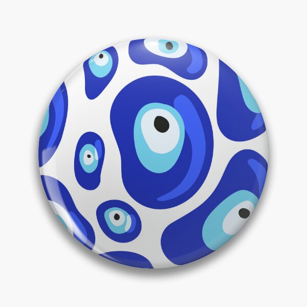 Item preview, Blue Evil Eye Protection Pebbles Patterns With No Background designed and sold by ruepix.
