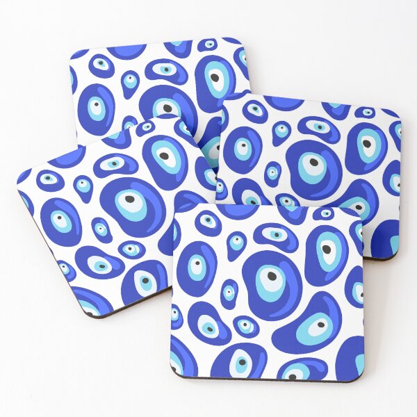 Item preview, Blue Evil Eye Protection Pebbles Patterns With No Background designed and sold by ruepix.