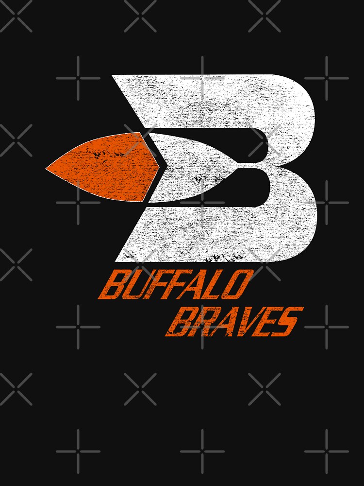 Buffalo Braves Basketball Distressed Vintage Retro Logo Pullover