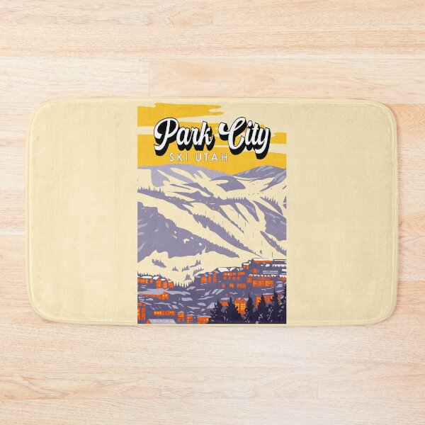 Item preview, Park City Utah Winter Resort Vintage designed and sold by KrisSidDesigns.
