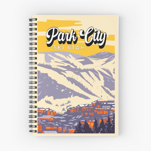 Item preview, Park City Utah Winter Resort Vintage designed and sold by KrisSidDesigns.