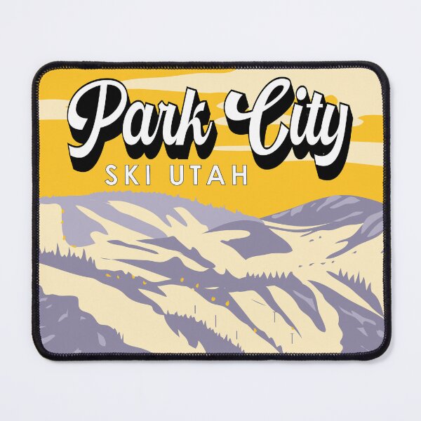Item preview, Park City Utah Winter Resort Vintage designed and sold by KrisSidDesigns.