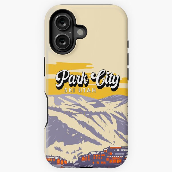 Item preview, Park City Utah Winter Resort Vintage designed and sold by KrisSidDesigns.