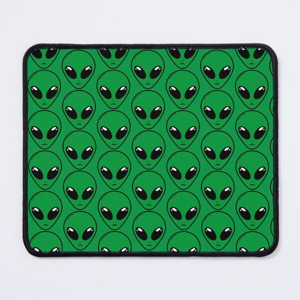Item preview, Alien head - Green skin designed and sold by AreaStickers.