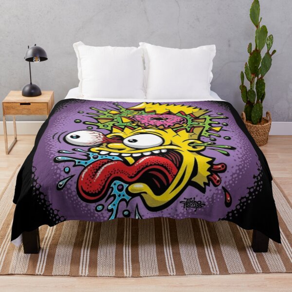Item preview, Crazy Bart on Purple designed and sold by LUNAROSsAa.