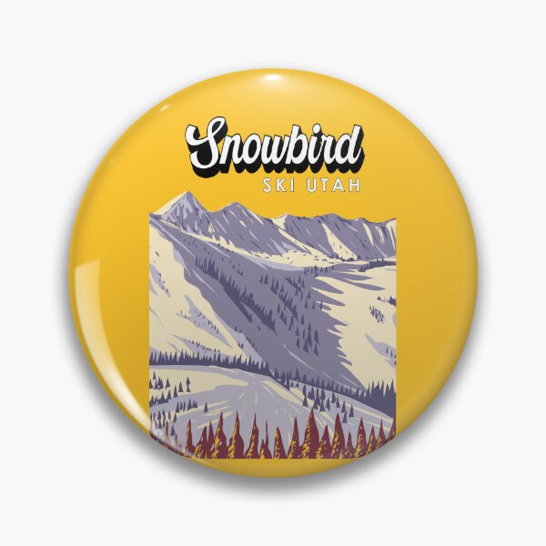 Item preview, Snowbird Ski Area Winter Utah Vintage designed and sold by KrisSidDesigns.